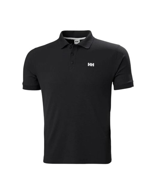 Helly Hansen Black Polo Shirts for men