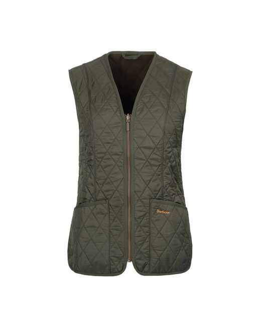 Barbour Fleece Betty Liner in het Green