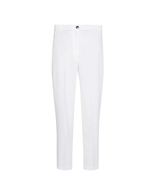 Tommy Hilfiger White Ww0ww0235 Ycf S Trousers