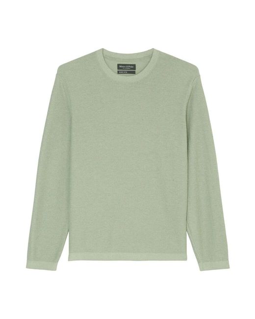 Marc O' Polo Sommerpullover Mit Inside-Out-Design in Green für Herren