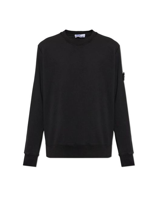 Stone Island Black Sweatshirts for men