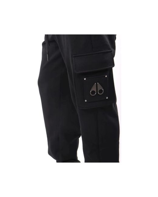 Moose Knuckles Sweatpants in het Black voor heren
