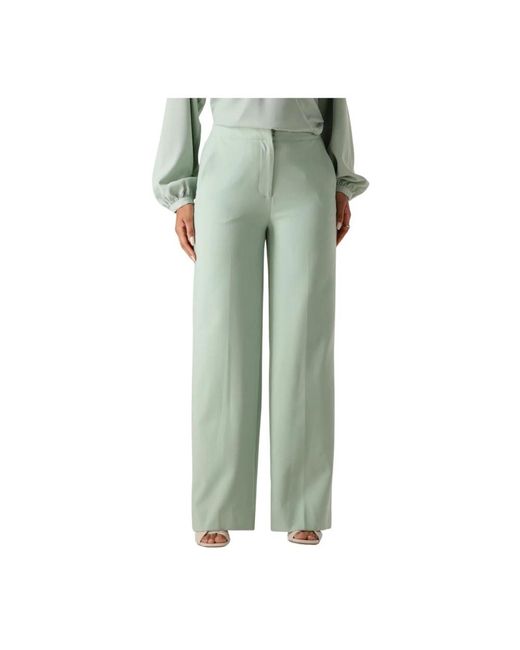 Another Label Broeken ,Groen ,Katoen Moore Broek in het Green