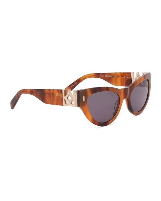 Sunglasses di Kazar in Brown