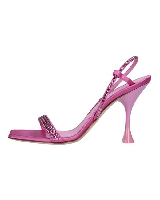 3Juin Pink High Heel Sandals