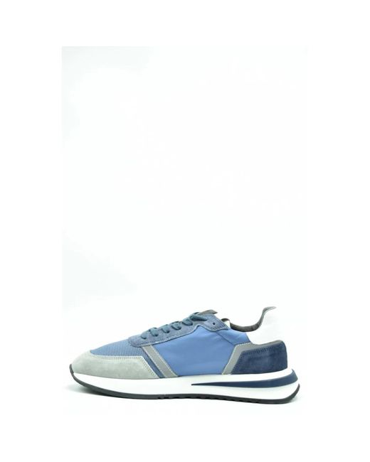 Philippe Model Stylische sneakers für den alltag in Blue für Herren