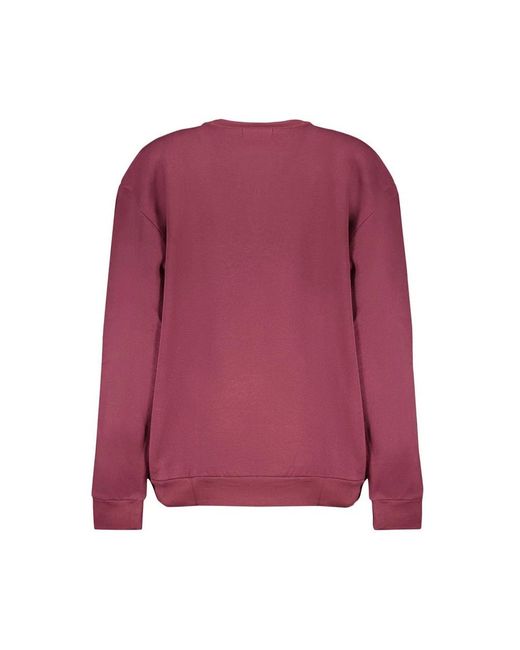 Roberto Cavalli Purple Polyester Sweatshirt