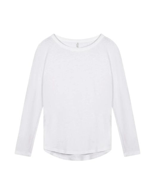 10Days White Long Sleeve T-Shirts