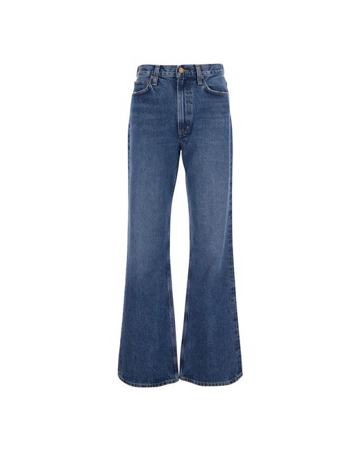 Agolde Blue Flare Jeans