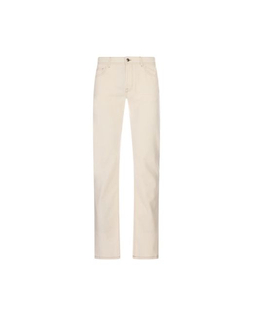 Canali Natural Straight Jeans for men