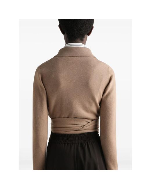 Dolce & Gabbana Natural Cashmere Knitwear