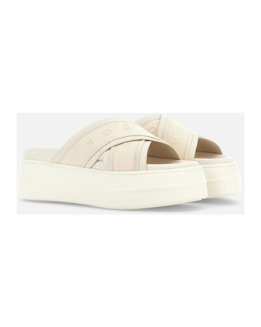 Hogan Schoenen Sandalen Sandalo in het White