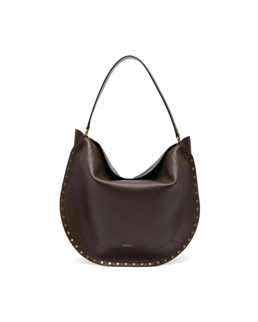 Isabel Marant Brown Shoulder Bags