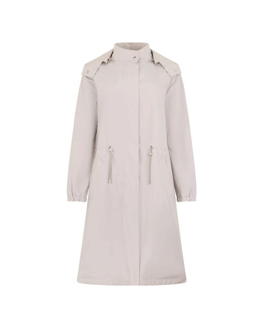 Single-Breasted Coats Moorer de color Natural