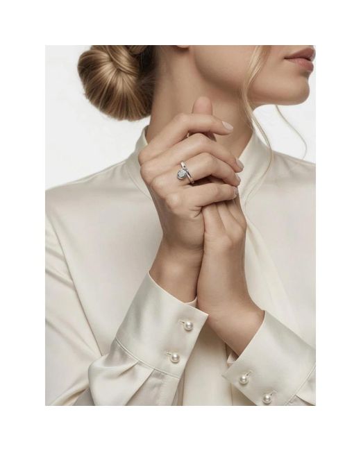 Pandora White Rings