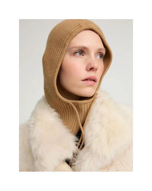 Yves Salomon Natural Hats