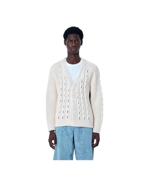 Cardigans Lacoste de hombre de color White