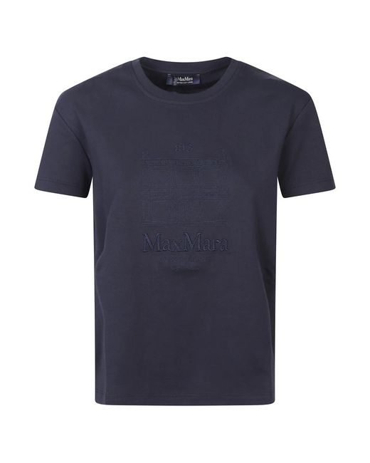 Max Mara Blue T-Shirts