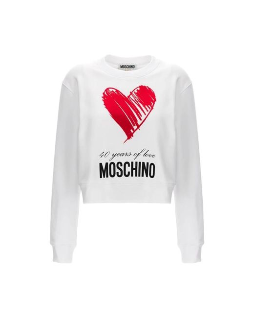 Sweatshirts Moschino de color White