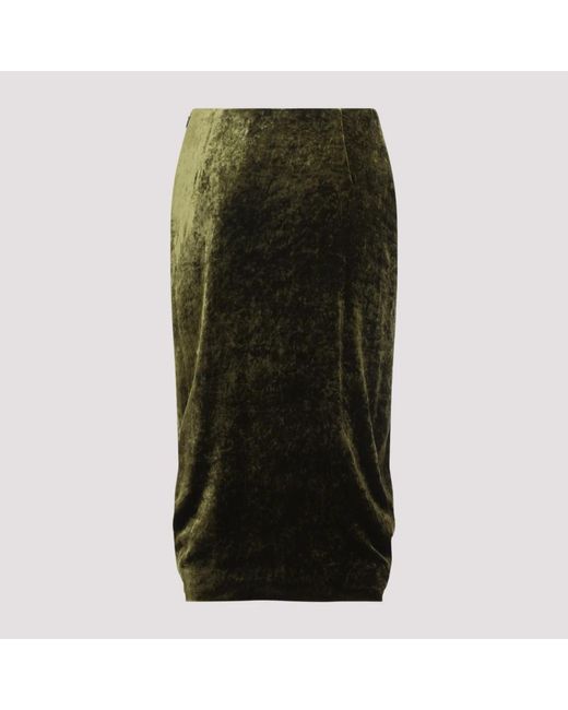 Valentino Green Midi Skirts