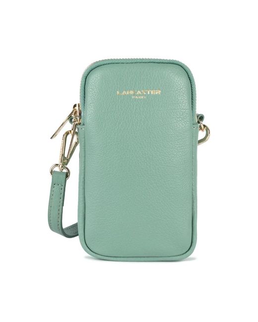 Lancaster Green Smartphone-Hülle Mit Reißverschluss Eukalyptus