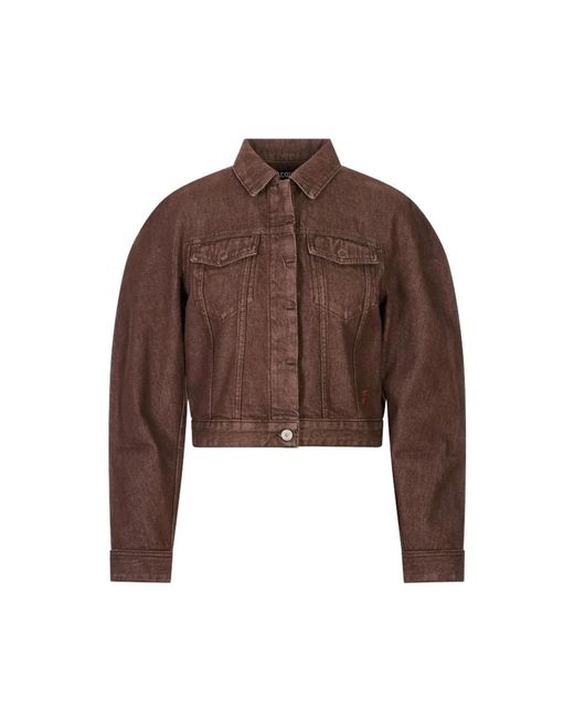 Denim Jackets Jacquemus en coloris Brown