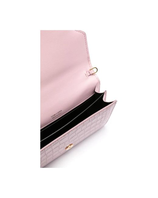 Tom Ford Pink Shoulder Bags