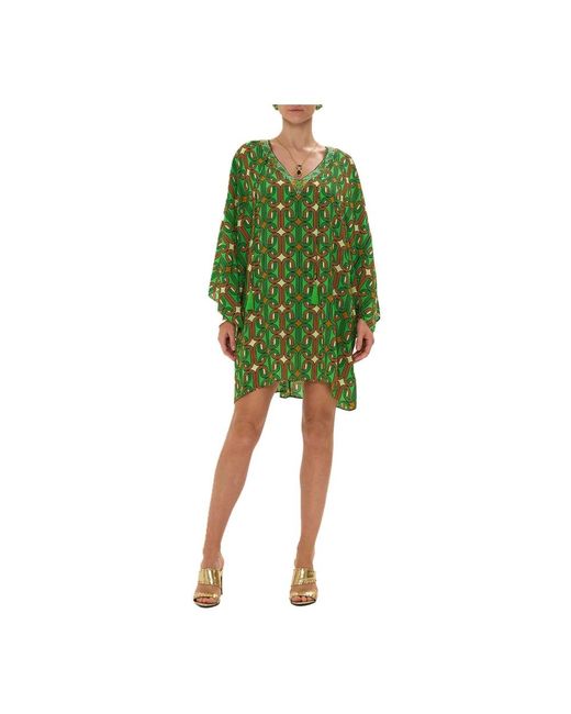Short Dresses Camilla de color Green