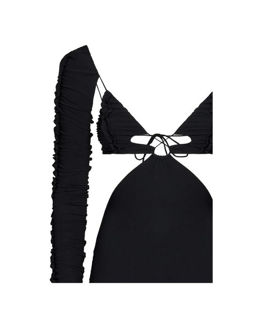 Amazuìn Black Short Dresses