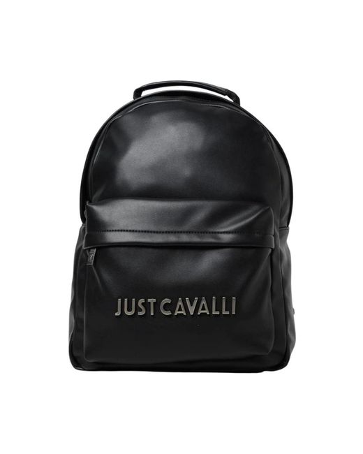 Just Cavalli Black Backpacks for men