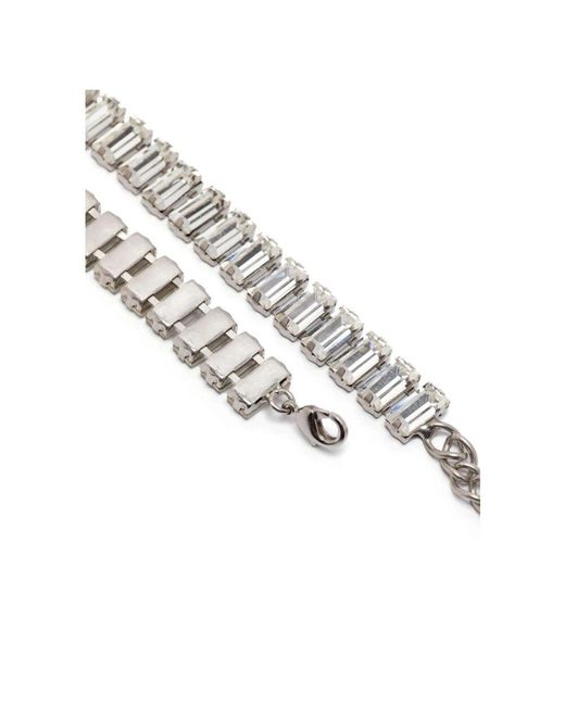 Forte Forte Metallic Kristall statement halskette