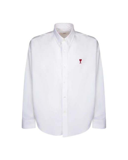 AMI White Casual Shirts for men