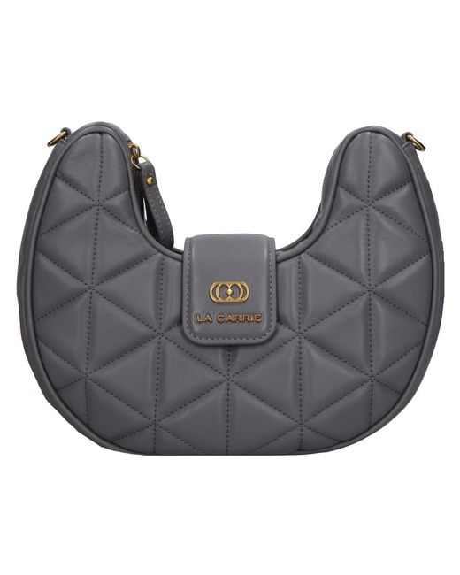 La Carrie Gray Shoulder Bags