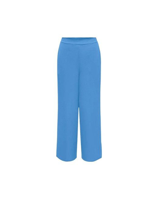 ONLY Blue Wide Trousers