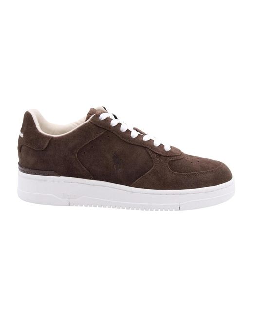 Sneakers Polo Ralph Lauren pour homme en coloris Brown
