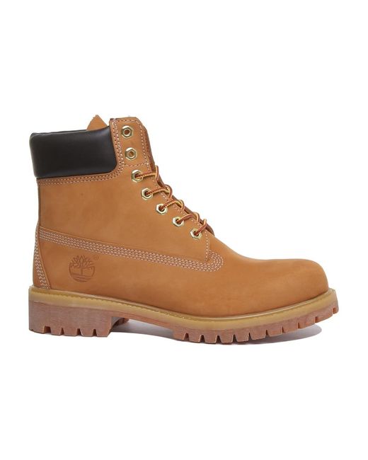 Timberland Brown Lace-Up Boots for men