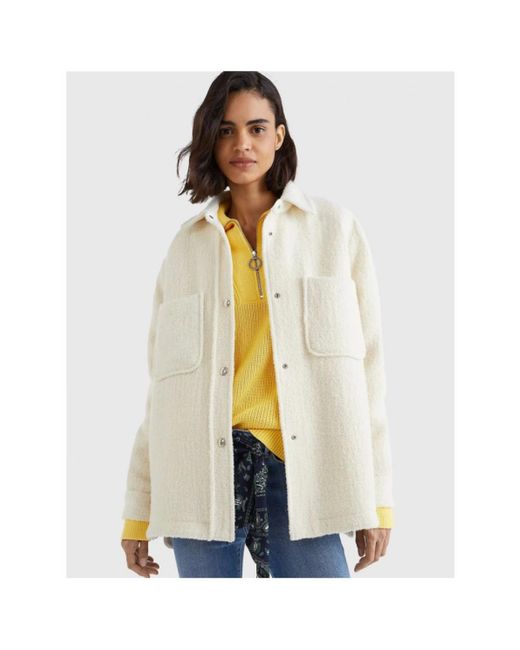 Tommy Hilfiger White Light Jackets