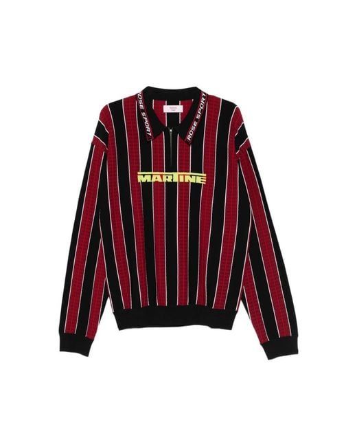 Martine Rose Red Polo Shirts for men