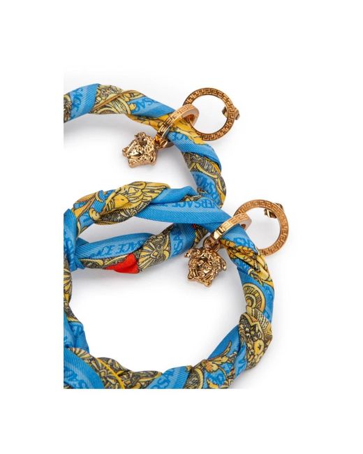 Accessories > jewellery > earrings Versace en coloris Blue
