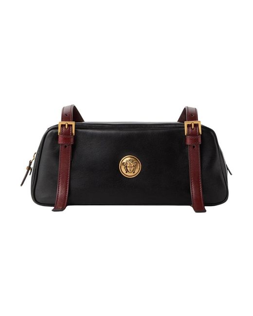 Versace Black Shoulder Bags
