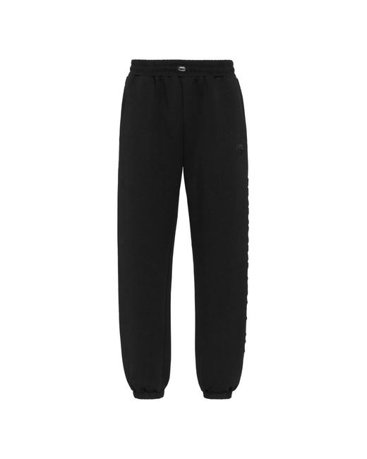 Philipp Plein Fitness ,Zwart ,Katoen Joggingbroek in het Black voor heren