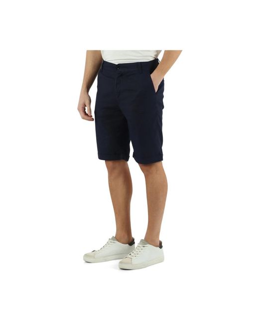 Daniele Alessandrini Blue Casual Shorts for men