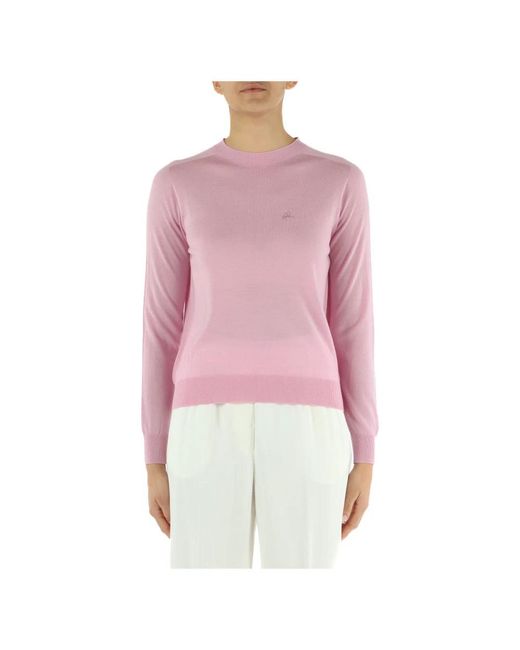Peserico Red Round-Neck Knitwear