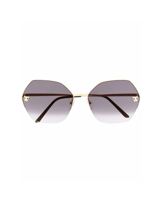 Cartier Yellow Sunglasses