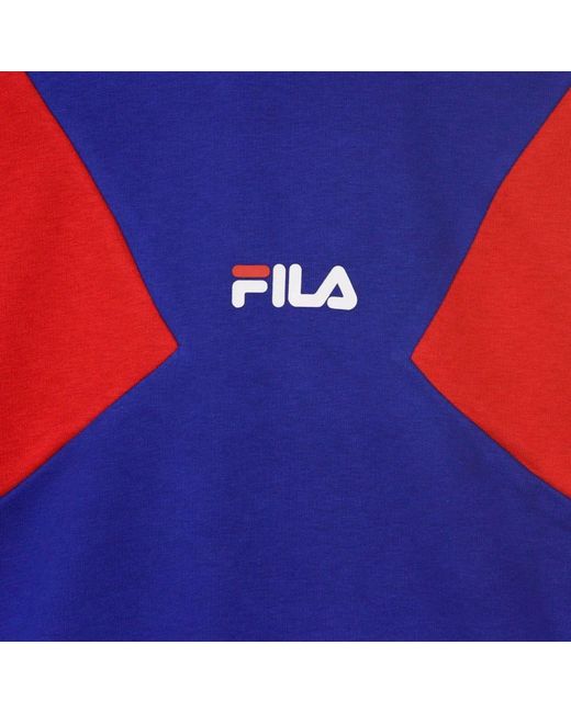 Fila Blue Hoodies for men