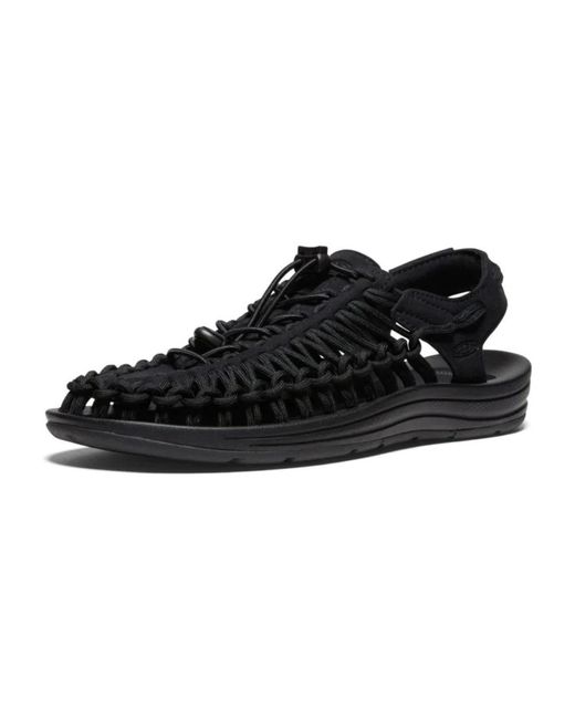Keen Black Flat Sandals