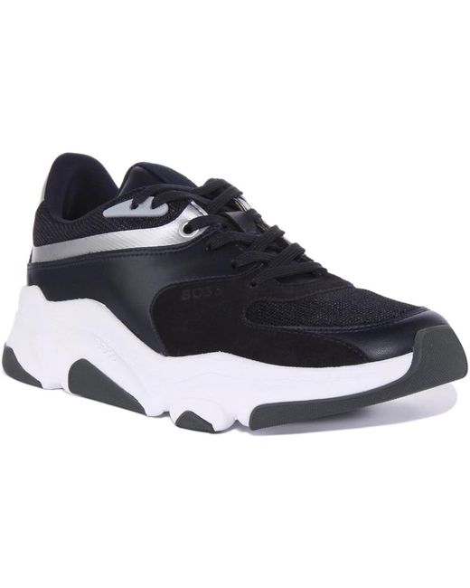 HUGO Blue Sneakers for men