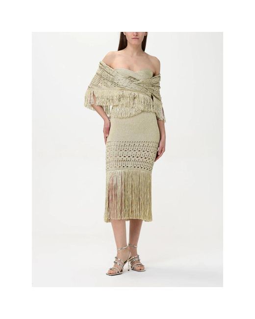 SIMONA CORSELLINI Midi Skirts in het Green