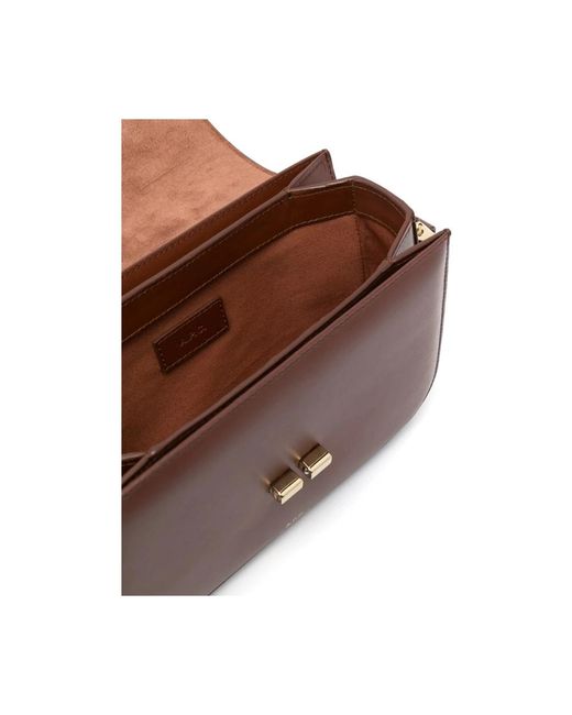A.P.C. Brown Cross Body Bags