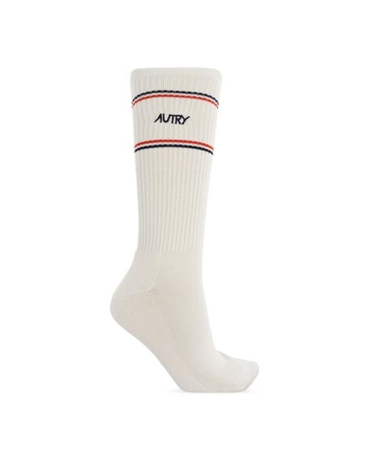 Socks di Autry in White